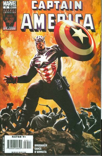 Captain America #35 : The Burden of Dreams Part Five (Marvel Comics)