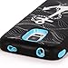 E LV GLXYTRIBAR-S5-BLU Hybrid Armor Defender Case Bundle (4 Items)
