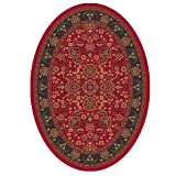 Stainmaster  Abadan Area Rug - Currant Red (3'10x5'4 Oval)