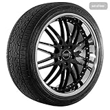 22 Inch black 105 Series Wheels Rims and Tires for Audi