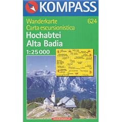 Kompass Karten, Hochabtei, Alta Badia