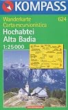Kompass Karten, Hochabtei, Alta Badia