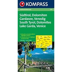 S�dtirol - Dolomiten - Gardasee - Venedig 1 : 250 000