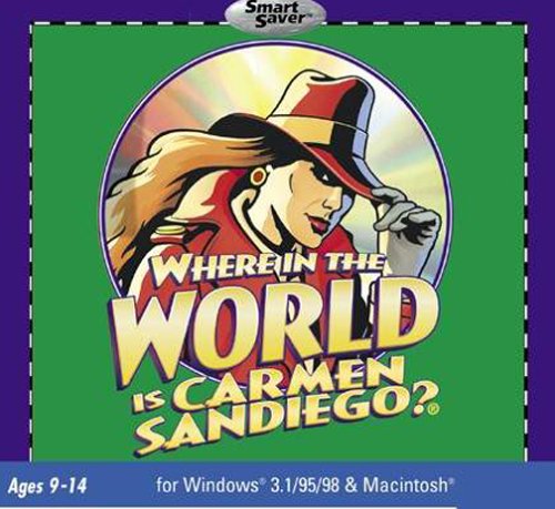 VideoGames: Where In The World Is Carmen Sandiego?  Jewel Case 