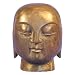 Hand carved Stone Buddha Head Statue