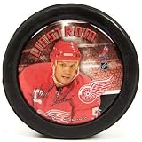 DETROIT RED WINGS NICKLAS LIDSTROM OFFICIAL HOCKEY PUCK