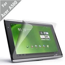 Acase(TM) Acer Iconia Tab A500 A501 AcaseView Screen Protector Film Clear (Invisible) for Acer Iconia Tab A500 A501 10.1 inch Touchscreen Tablet (3 Pack)