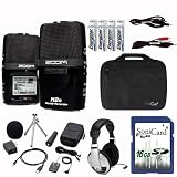 Zoom H2n H2 n Deluxe Digital Recorder System with Accessory Pack, Soni-Case, 16GBSD, HP10 Headphones, Energizer 8x Lithium-Ion Batteries
