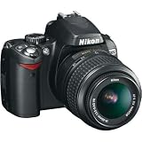 Nikon D60 10.2MP Digital SLR Camera with 18-55mm f/3.5-5.6G AF-S DX VR Nikkor Zoom Lens