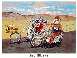 Auburn Painting - SEC Riders