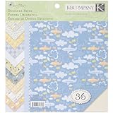 KandCompany Itsy Bitsy Baby Boy 8-1/2-Inch by 8-1/2-Inch Paper Pad