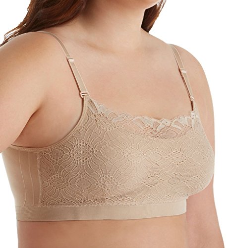 Coobie Women's Lace Coverage Wire-Free Bra