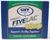 Health & Personal Care : FiveLac 1 Box (60 Packets per Box) Natural Lemon Flavor