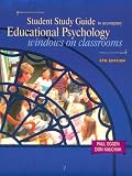 Student Study Guide to Accompany Educational Psychology: Windows on Classrooms