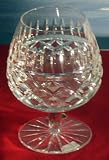 Set of 5 Bohemian Handmade 24% Lead Crystal Czech Republic Brandy Glasses