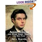 Buy Allegro Barbaro and Other Short Works for Solo Piano by Bela Bartok