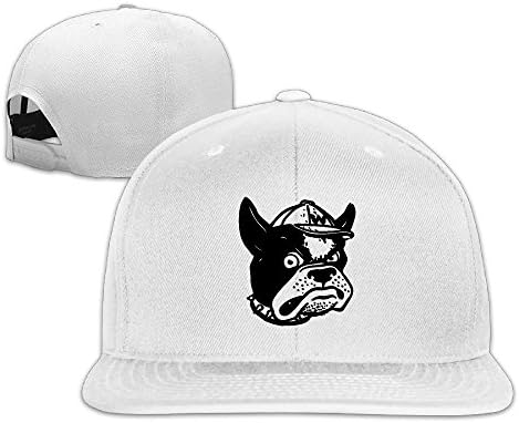 DPO UNISEX WOFFORD TERRIERS MASCOT Boss Wofford College Snap-back Structured Cap White One Size