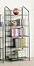 Coaster Five Tier Black Metal Bookcase