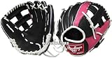 <少年軟式グラブ>Rawlings ボルダーフィールド ツートンカラー ブラック×ピンク サイズ小 小学2~3年生向け RJ-TT1-9019-L