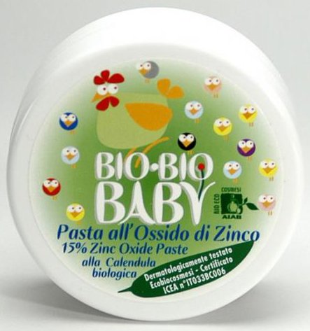 Bio Bio Baby Organic Zinc Oxide Diaper Rash Cream 5.65 Oz. From Italy