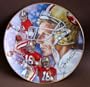 Gartlan Autographed Joe Montana " A State of Excellance" Commemorative Plate (1991)