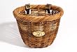 Nantucket Bike Basket CompanyCisco Collection Oval Bicycle Basket (Tan, 14 X 11 X 9.5)