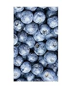 Huella deco Alfombra Bañada en Vinilo (Azul Celeste)