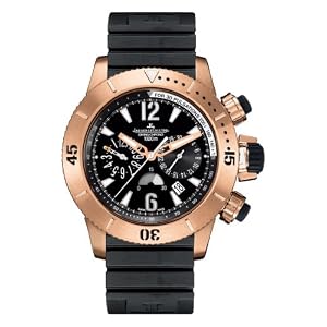 Jaeger-LeCoultre Master Compressor Diving Chronograph Mens Rose Gold Watch 1862640