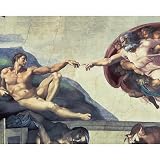 Michelangelo (Creation of Adam) Art Poster Print - 16x20