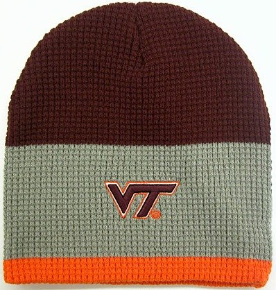 Buy Virginia Tech Hokies NCAA Cuffless Knit Hat Beanie by Colosseum