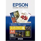 EPSON エプソン純正スーパーファイン紙 A4 100枚 KA4100SFR