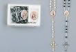 Rosary - First Communion - Beautiful Rosary with Matching Companion Pin - IMPORTED FROM ITALY - Gift Box Included