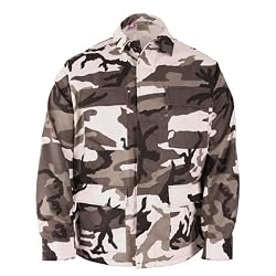 Urban Camo Poly / Cotton Twill BDU Coat
