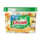 Cascade ActionPacs, Dishwasher Detergent, Citrus Breeze Scent, 60-count Bag