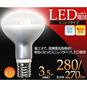 �~�j�^���t�����v��LED�d���y�����FE17 3.5W�z���F 280lm