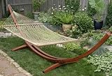 Ewins Presidential Poly/Cotton Rope Hammock - Taupe