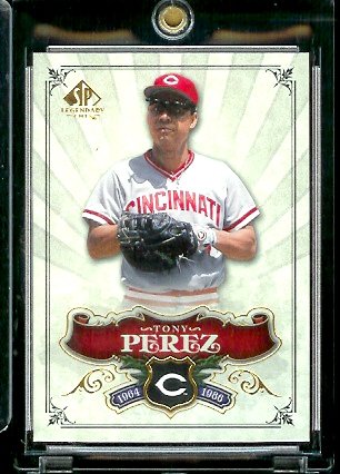 2006 Upper Deck SP Legendary Cuts # 75 Tony Perez - Cincinnati Reds - Baseball Trading Card