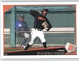 2009 Topps Baseball Card # 638 Eugenio Velez - San Francisco Giants - Shipped In Protective Screwdown Display Case!