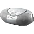 Sony CFD-S350 CD/Cassette Portable Boombox (Silver)