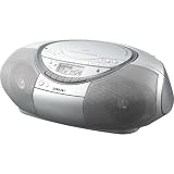 Sony CFD-S350 CD/Cassette Portable Boombox (Silver)