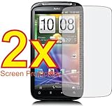 2x HTC Sensation 4G G14 Premium Clear LCD Screen Protector Cover Guard Shie ....