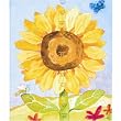eeBoo Growing Like A Sunflower Growth Chart