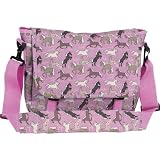 Wildkin Horses in Pink Messenger Bag (Horses in Pink)