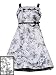 Vintage ~ New Ivory Black French Toile Dress ~ 4 to 6X ~ Holiday Christmas