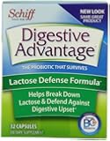 Digestive Advantage Lactose Defense Formula Probiotics Supplement, 32 Count (Pack of 6)