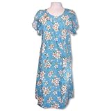 Yellow Plumeria Petal Sleeve Caftan/Kaftan Mu'u Mu'u House Dress - Regular and Plus Size