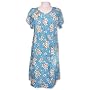 Yellow Plumeria Petal Sleeve Caftan/Kaftan Mu'u Mu'u House Dress - Regular and Plus Size