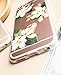 iPhone 6/6S Case,Blingy's® High Quality Floral Pattern Transparent Clear Flexible Soft Slim Rubber TPU Case for iPhone 6/6S-Retail Packaging (White Camelia)