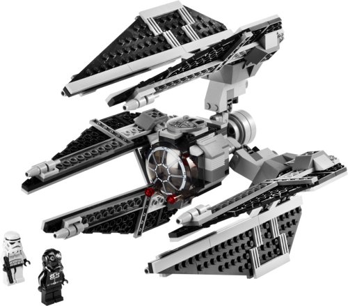 Lego Star Wars Classic Series Set #8087 - TIE Defender with 6 Flick-Launching Missiles and an Opening Cockpit that Rotates Plus Stormtrooper and