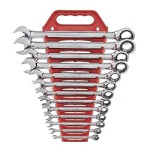 GearWrench 9312 13-Piece SAE Master Ratcheting Wrench Set
